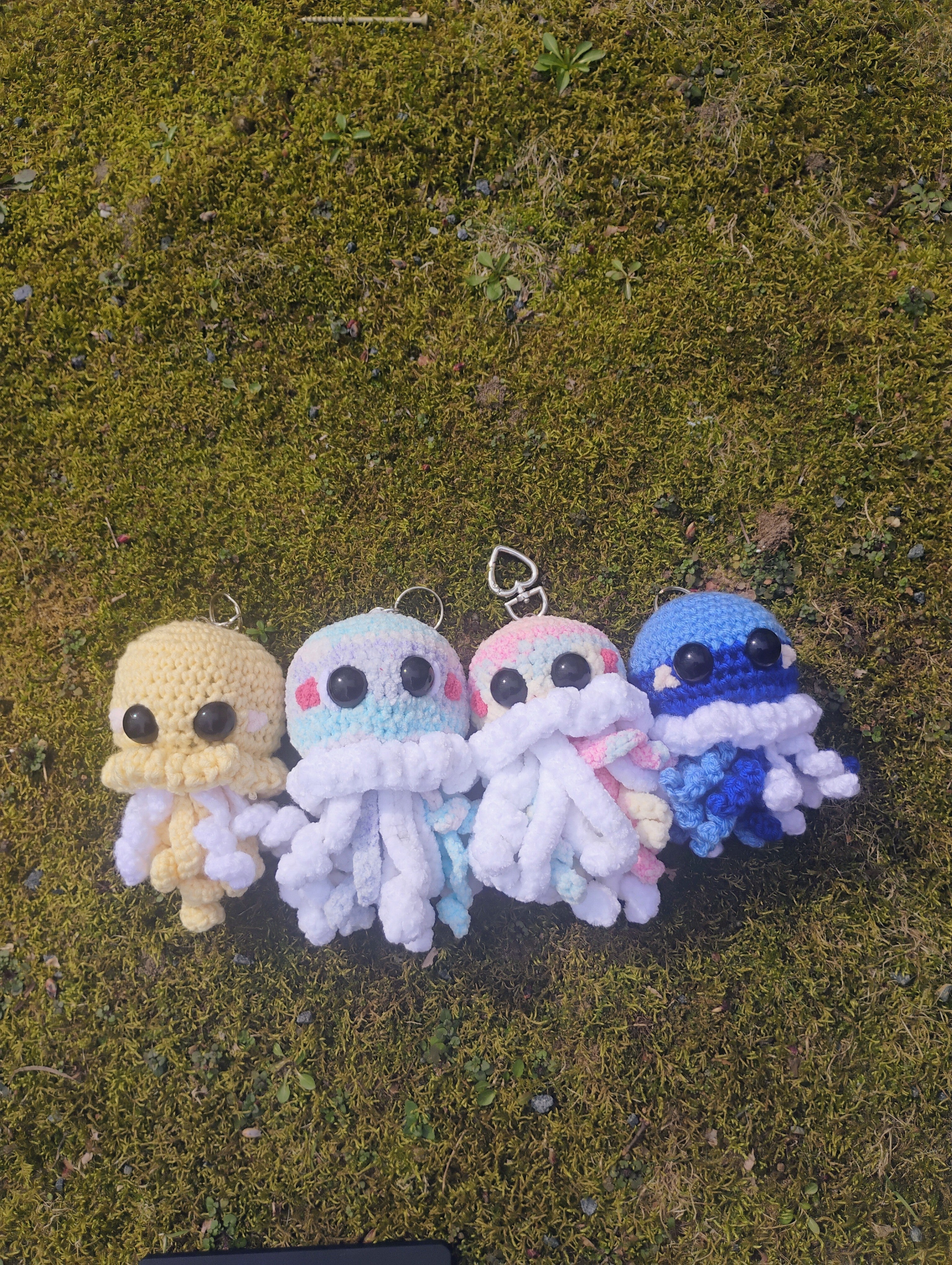Jellyfish Keychains