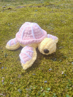 Pink Lemonade Turtle Plushie