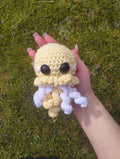 Yellow Jellyfish Keychain