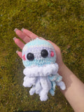 Jellyfish Keychain – Multi-Blue