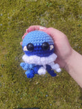 Jellyfish Keychain – Blue