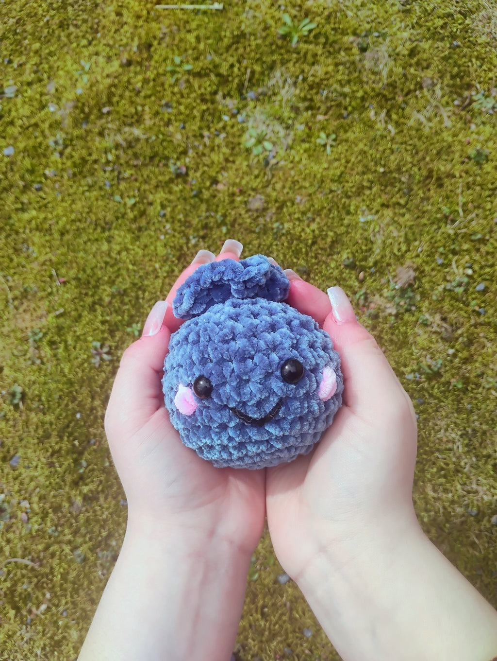Blueberry Keychain
