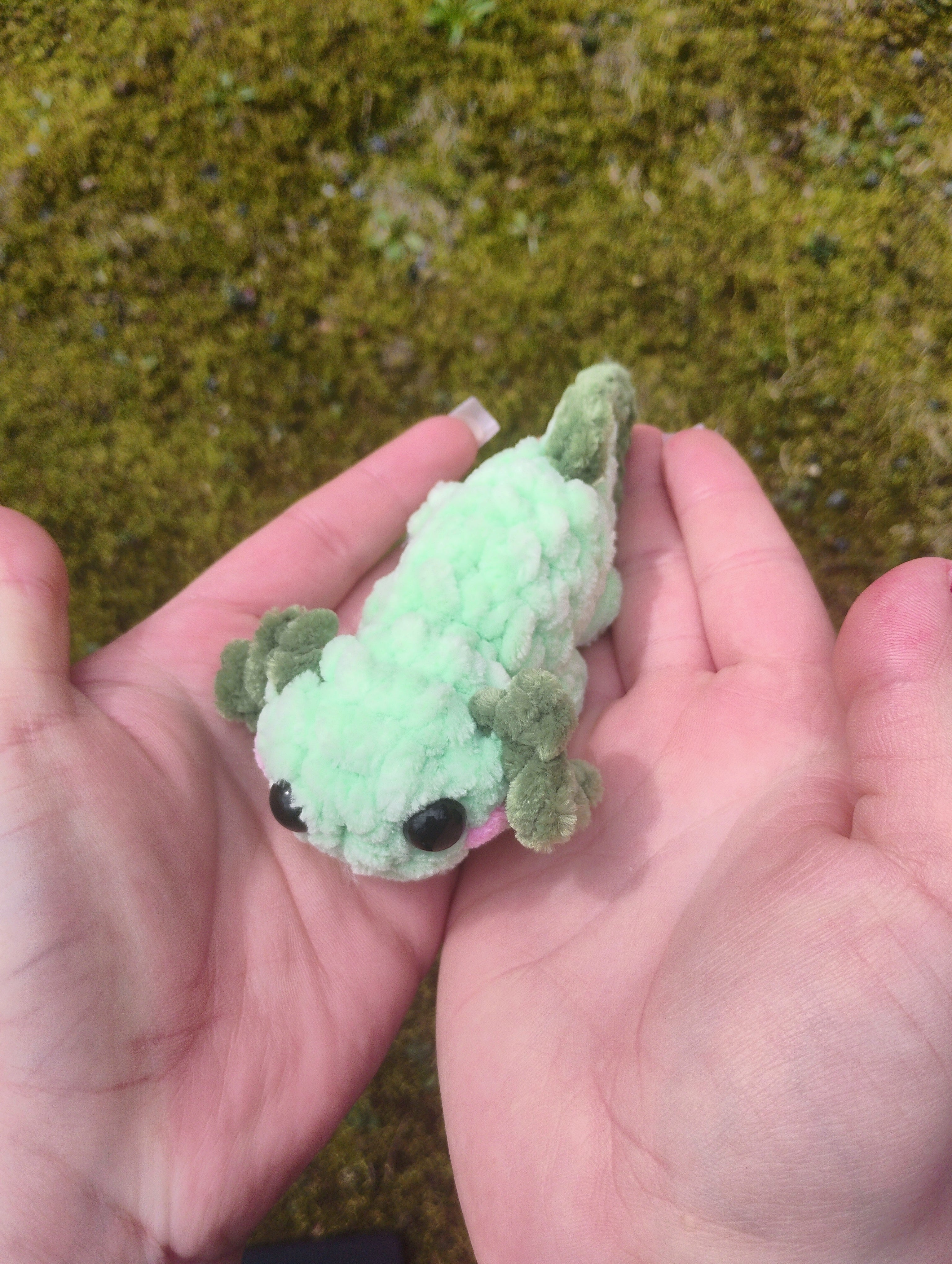 Baby Mini Axolotl – Green