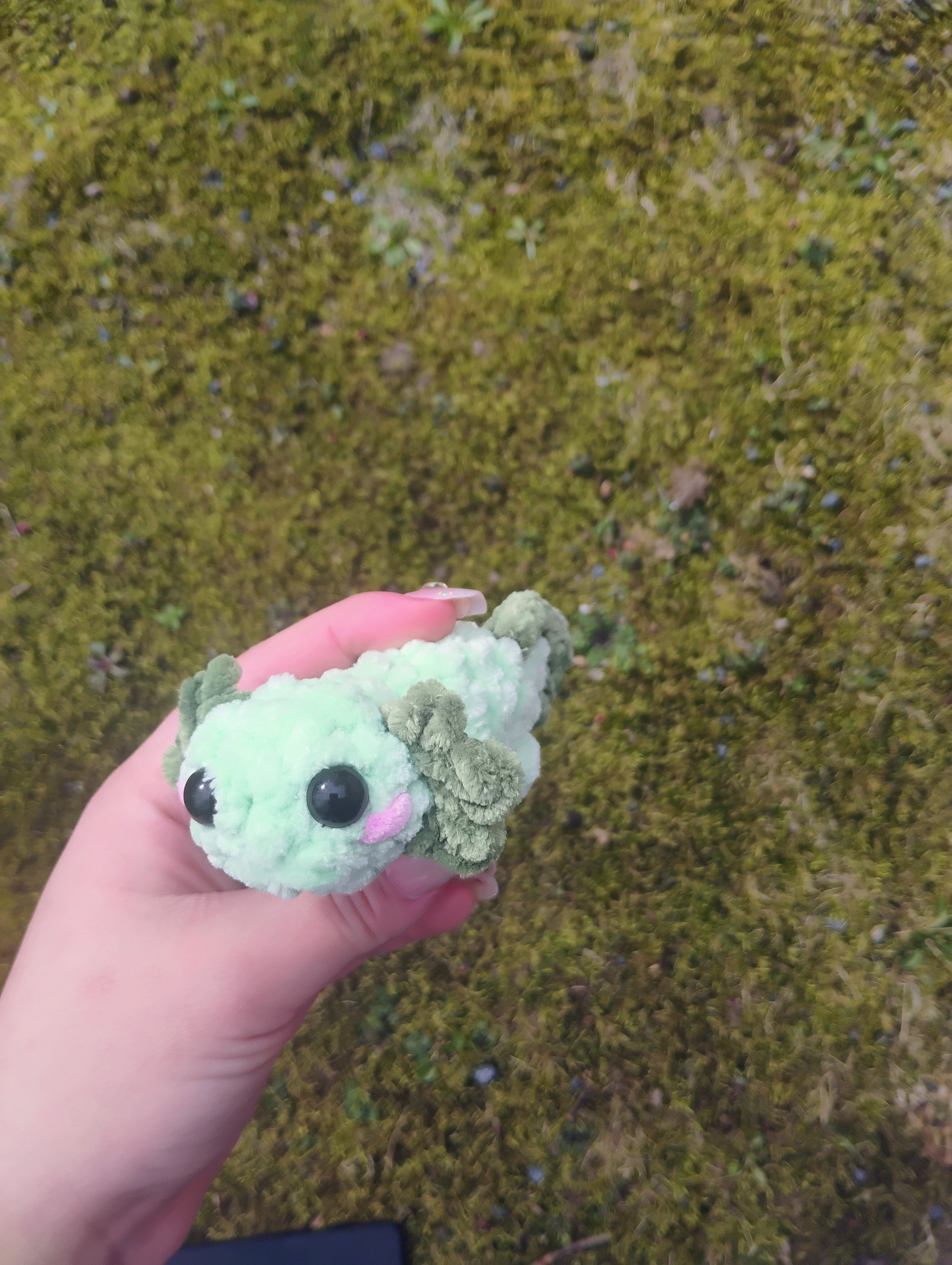 Baby Mini Axolotl – Green