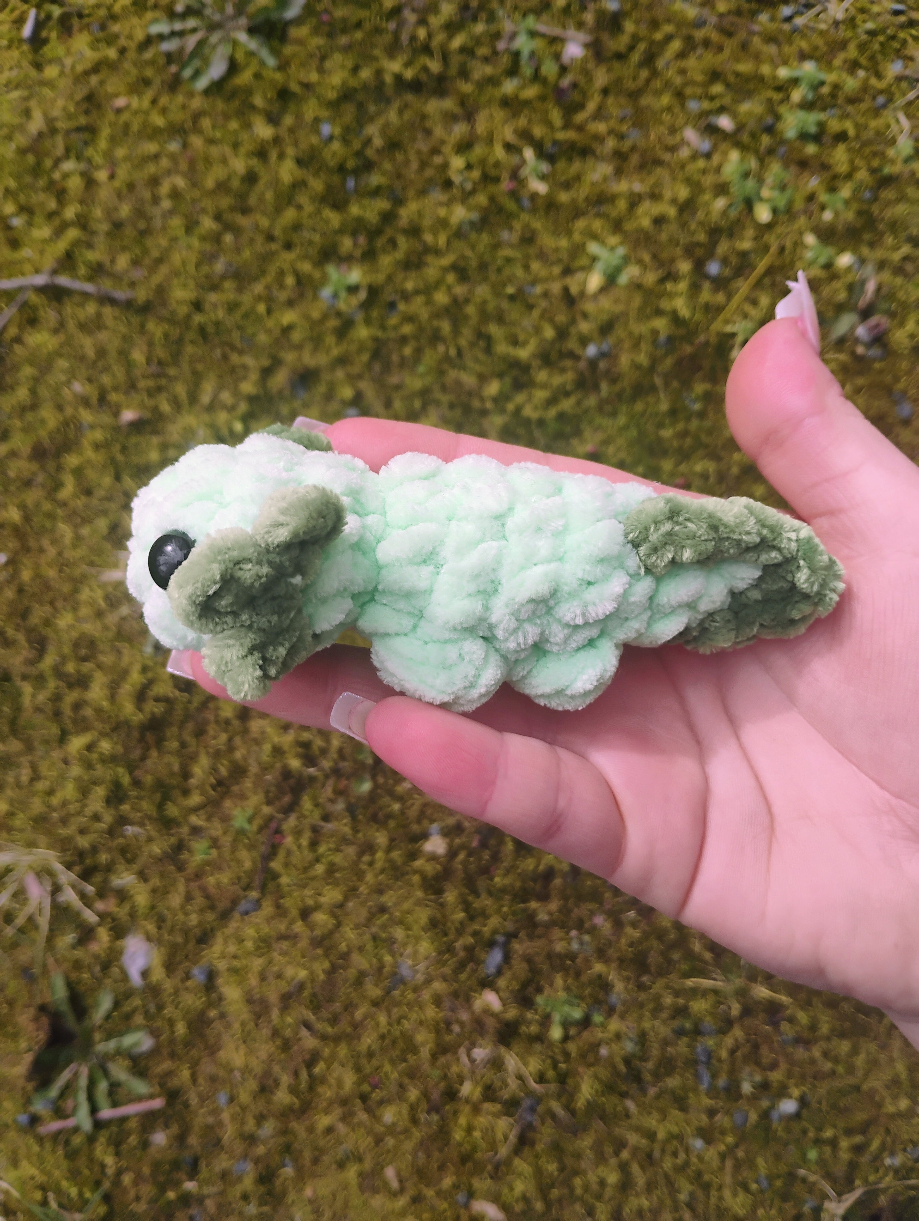 Baby Mini Axolotl – Green