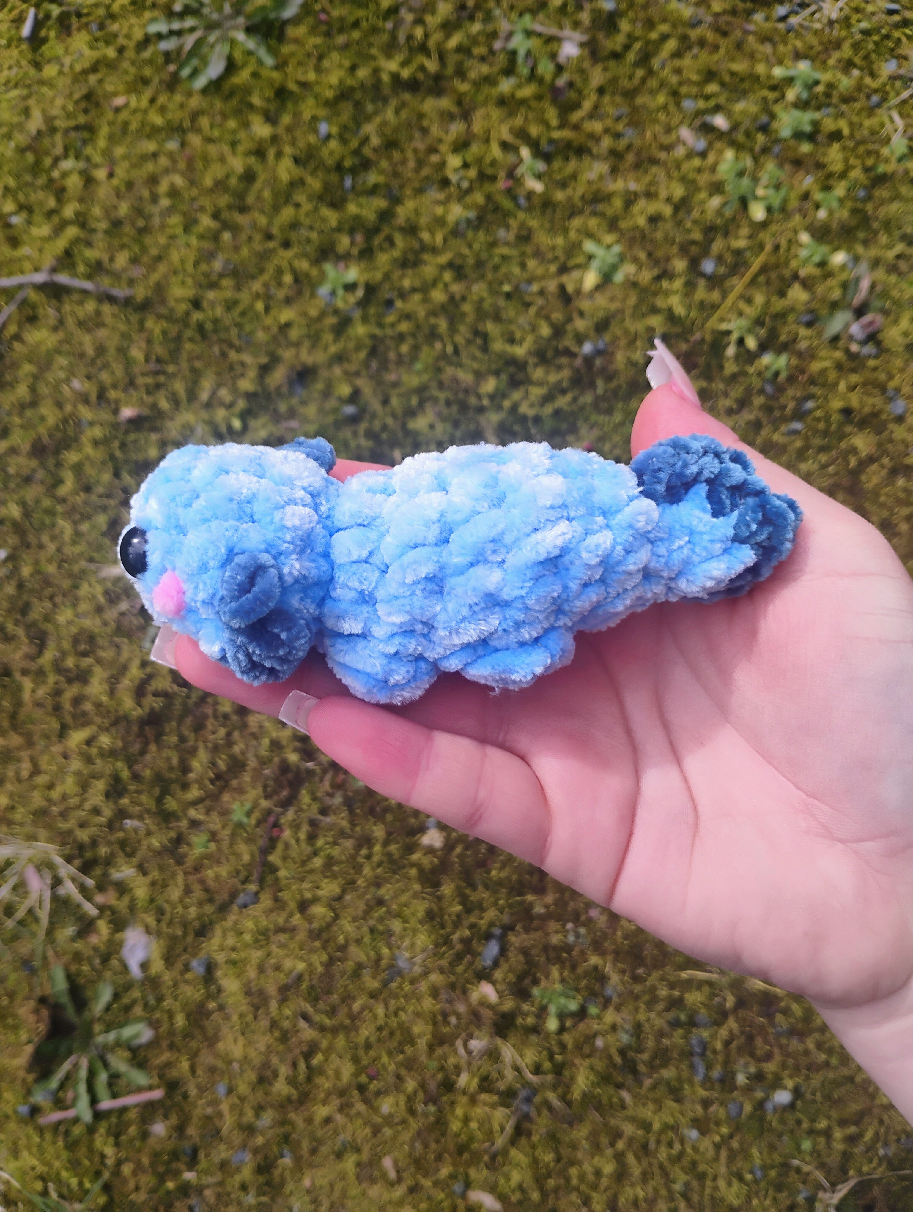 Baby Mini Axolotl – Blue