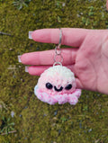 Rainbow Octopus Keychain
